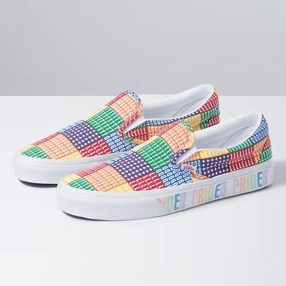 Vans Other - Vans Classic Slip On  SK8 Pride LBGTQ+ Shoe Men's Size 10 Women's 11.5 NEW